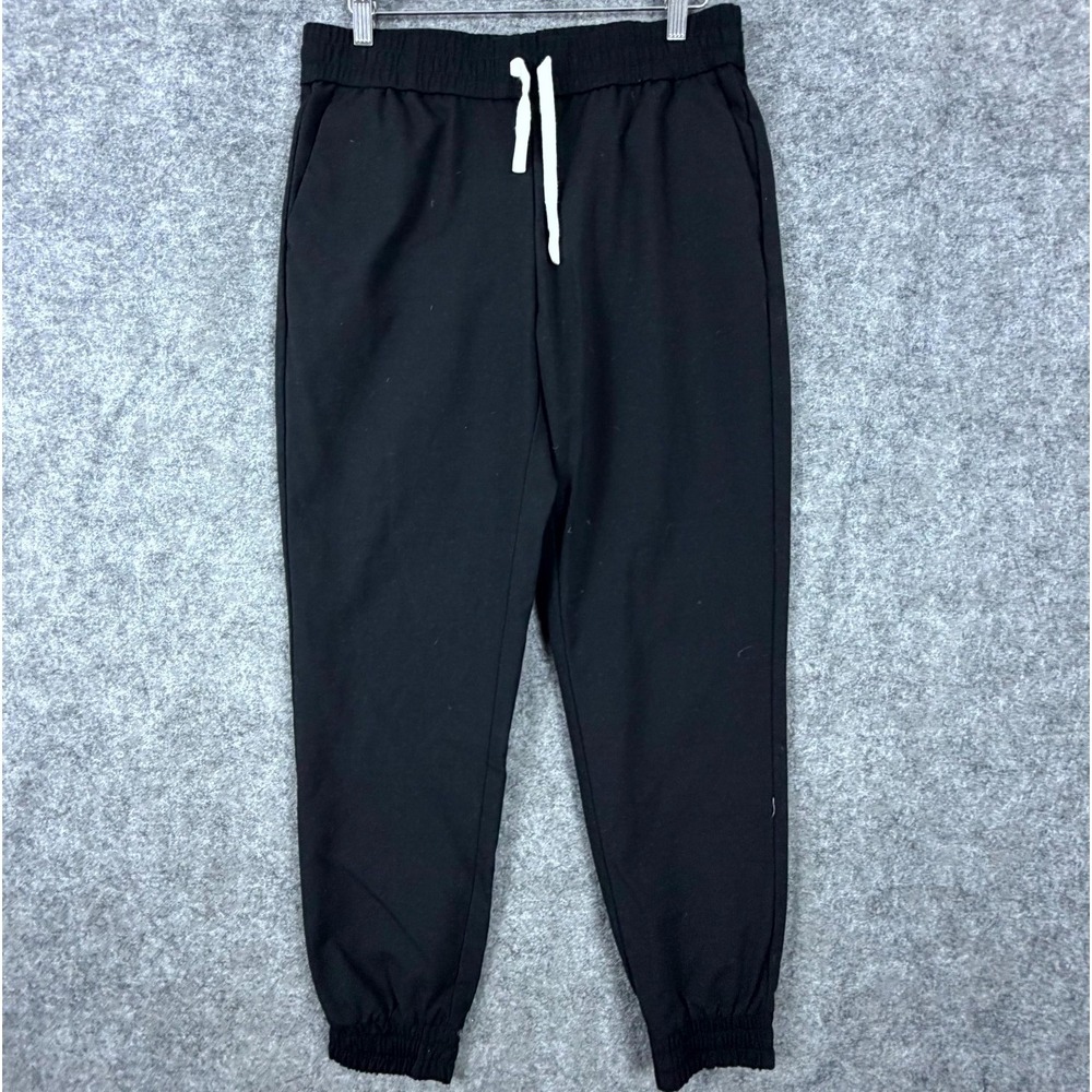 Baubax Twill Jogger Pants Womens M Black Stain and Water Resistant Drawstring